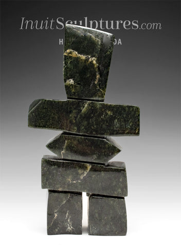 9" Inukshuk by Saila Pudlat *Great of Heart*