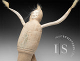 23" Overjoyed Inuk by Billy Merkosak *On Cloud Nine*
