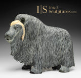 12" SIGNATURE Muskox by Lucassie Ikkidluak *Imagine All The People*