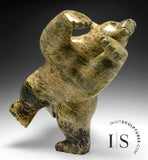 20" Dancing Bear by Nuyalia Tunnillie *Float Like a Butterfly, Sting Like a Bee*