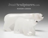 7" Polar Bear & Cub by Peter K. *Polar Puffs*