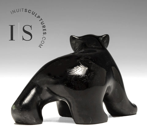 4" Walking Bear by Guy Uniuqsaraq *Inkwell*