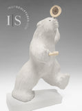 7" Drum Dancing Bear by Lucassie Nakoolak *Fifteen Luv*