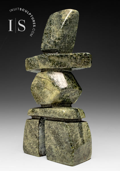 6" Inukshuk by Matt Oshutsiaq *Olive Garden* CHRISTMAS COLLECTION