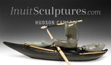 12" Inuk in his Kayak by Jimmy Iqaluq *Solo*