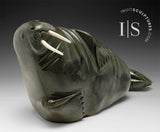VINTAGE** 16" Basking Walrus by Joe Kavik *Way Laid*