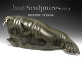 VINTAGE** 16" Basking Walrus by Joe Kavik *Way Laid*