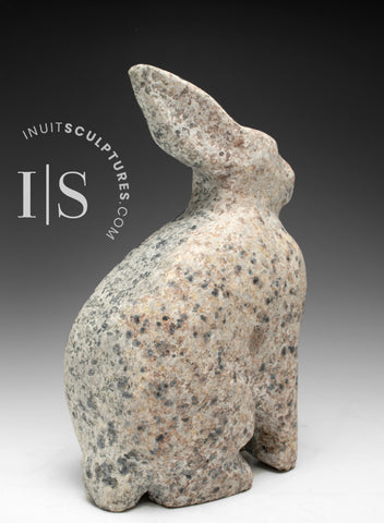 8" Dancing Arctic Hare by Jutai Qimirpik *Hippity Hop* CHRISTMAS COLLECTION