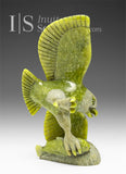 6" SIGNATURE Eagle with Fish by Pits Qimirpik *Drone*