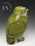 LAST OWL 6" SIGNATURE Owl by Pits Qimirpik (1958 -2024) *Ghost Busters "Slimer"*