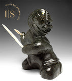 VINTAGE 10" Hunter by Wayne Puqiqnak Gjoa Haven *Donner*