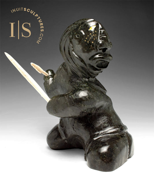 VINTAGE 10" Hunter by Wayne Puqiqnak Gjoa Haven *Donner*