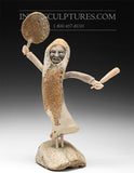 15" Whale Bone Drum Dancer by Billy Merkosak *Bliss*