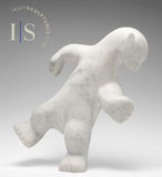 19" Dancing Polar Bear by Kelly Ashoona *In the Moment*