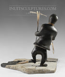 10" Eskimo Fisherman Gjoa Haven Moses Kamookak