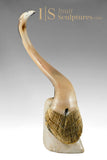 14" Regal Crane by Moses Kamookak Gjoa Haven *Romeo*