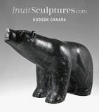 14" Walking Bear by Louie Uttaq Gjoa Haven *Juniper*