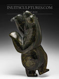 21" three way Dancing Bear by Isaaci Petaulassie