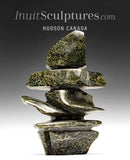 6"  Inukshuk by Mathewsie Oshutsiaq *Cypress*