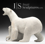 24" Bear & Cub by Paul Malliki *Forever Love* CURATOR's CHOICE