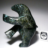 7 1/8"Spotted Dancing Bear by Noo Atsiaq