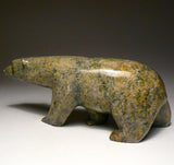 7.75" Walking Bear by Noo Atsiaq