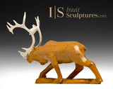 7" Striding Caribou Master Carver Derrald Taylor