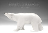 13" Walking Polar Bear Master Carver Derrald Taylor