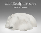 8" Polar Bear by Derrald Taylor *Snoozing in the Sun*