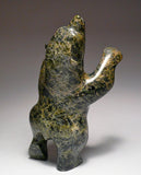 6 5/8" Dancing Bear by Qavavau Ashoona