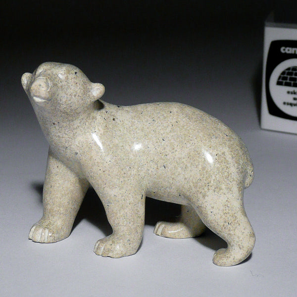 Important 2.75" Miniature Bear by Henry Evaluardjuk, ca. mid-1980s