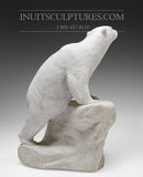 18" Standing Polar Bear by Inuk Charlie *Arctic Royalty*