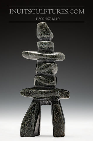 6" Inukshuk by Ning Shaa