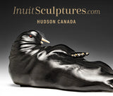 12" Basking Walrus by Jimmy Iqaluq *Sleepy Splendour*