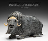 12" Iconic Masterpiece Muskox by Lucassie Ikkidluaq