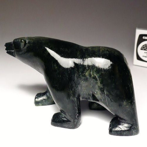 4" Walking Bear by Mosesee Pootoogook