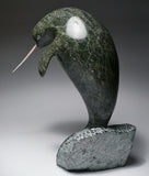 8" Dancing Narwhal by Suati Qimirpik