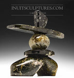 15" Masterful Inukshuk by Paul Bruneau