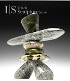 9" SIGNATURE Inukshuk by Paul Bruneau *Green Belt*