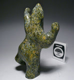 4.75" Dancing Bear by Tony Oqutaq